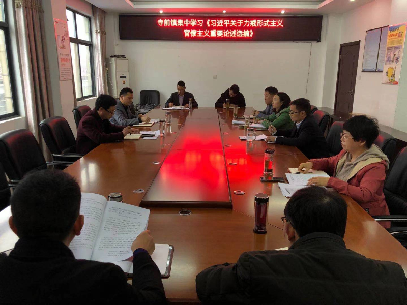 集中学习《习近平关于力戒形式主义官僚主义重要论述选编》.jpg