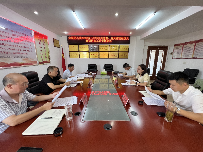 在团县委党风廉政专题会上，驻县委办纪检监察组长強调加强对年轻干部教育管理监督_副本.jpg